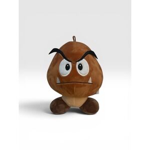 Super Mario Goomba Plush 9 Inch Stuffed Animal Toy Nintendo Good Stuff Brown